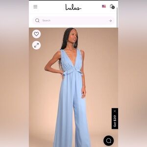 New with tags lulu’s jumpsuit